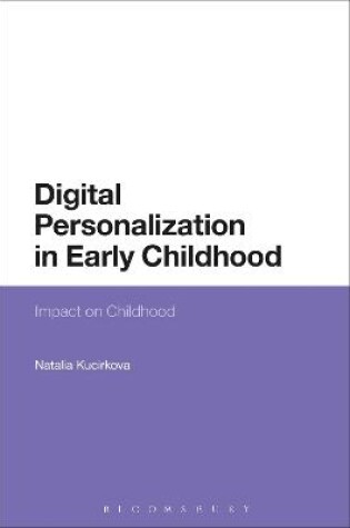 Cover of Digital Personalization in Early Childhood