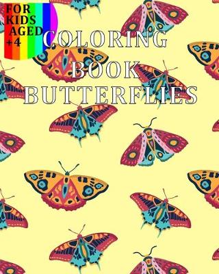 Book cover for Coloring Book Butterflies