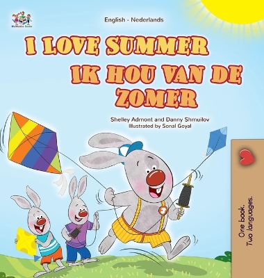 Book cover for I Love Summer (English Dutch Bilingual Children's Book)