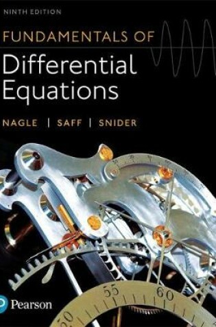 Cover of Fundamentals of Differential Equations Plus Mylab Math with Pearson Etext -- 24-Month Access Card Package