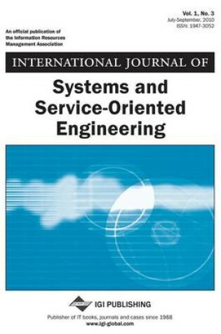 Cover of International Journal of Systems and Service-Oriented Engineering