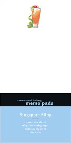 Book cover for Singapore Sling Memo Pads