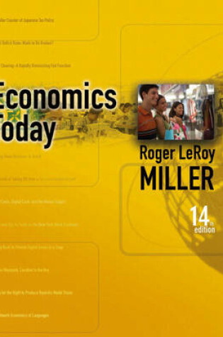 Cover of Economics Today plus MyEconLab plus eBook 2-semester Student Access Kit