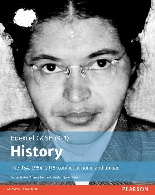 Book cover for Edexcel GCSE (9-1) History The USA, 1954–1975: conflict at home and abroad Student Book