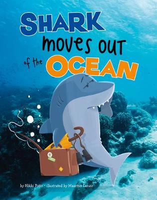 Book cover for Shark Moves out of the Ocean (Habitat Hunter)