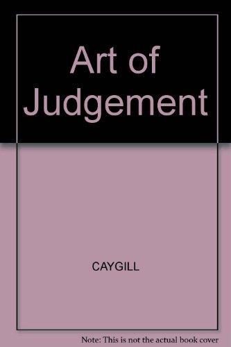 Book cover for Art of Judgement