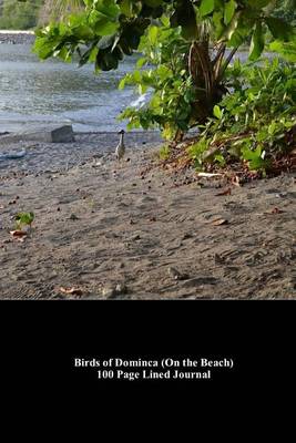 Book cover for Birds of Dominca (on the Beach) 100 Page Lined Journal