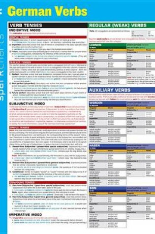 Cover of German Verbs SparkCharts