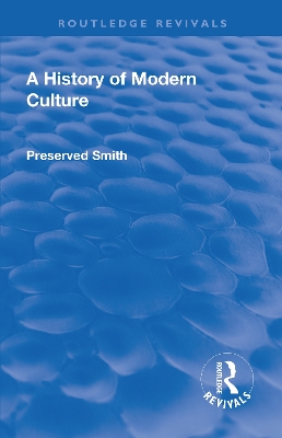 Cover of Revival: A History of Modern Culture: Volume II (1934)