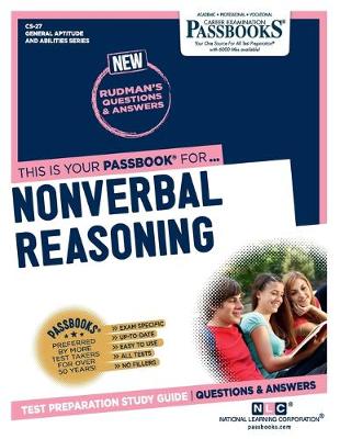 Book cover for Nonverbal Reasoning (Cs-27)