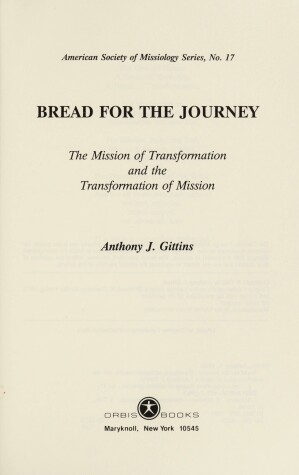 Cover of Bread for the Journey