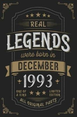 Cover of Real Legends were born in December 1993