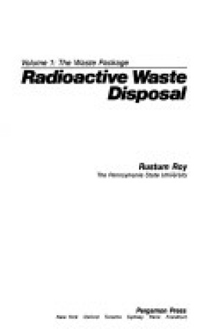 Cover of The Radioactive Waste Disposal