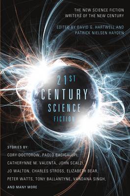 Book cover for Twenty-First Century Science Fiction