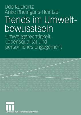 Book cover for Trends im Umweltbewusstsein