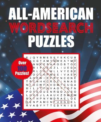 Book cover for All-American Wordsearch Puzzles