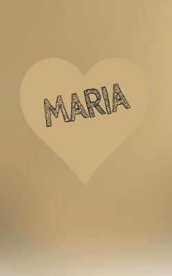 Book cover for Maria - Libro de plegablar y colorear