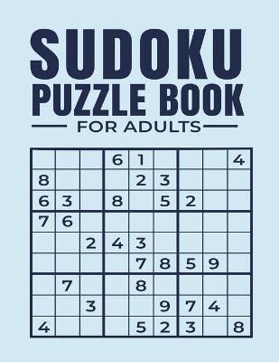 Book cover for Sudoku Puzzle Book for Adults