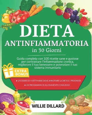 Book cover for Dieta antinfiammatoria in 30 giorni