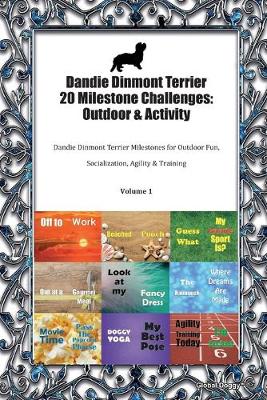 Book cover for Dandie Dinmont Terrier 20 Milestone Challenges