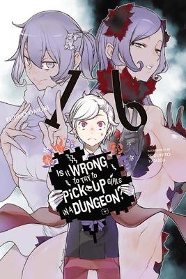 Book cover for Is It Wrong to Try to Pick Up Girls in a Dungeon?, Vol. 16 (light novel)