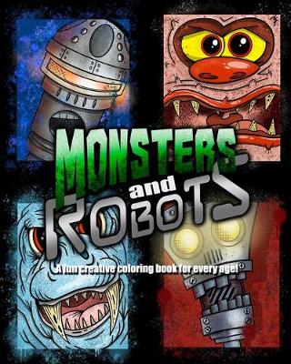 Book cover for Monsters and Robots