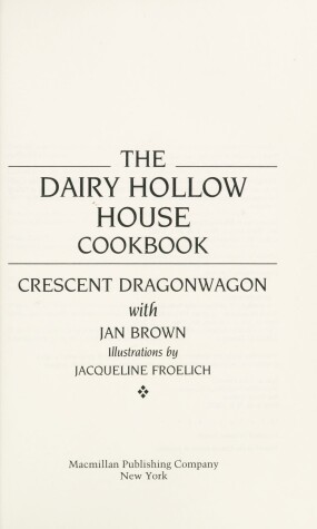 Book cover for The Dairy Hollow House Cookbook