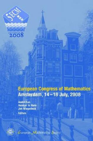 Cover of European Congress of Mathematics, Amsterdam, 14-18 July, 2008