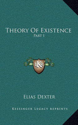 Book cover for Theory of Existence