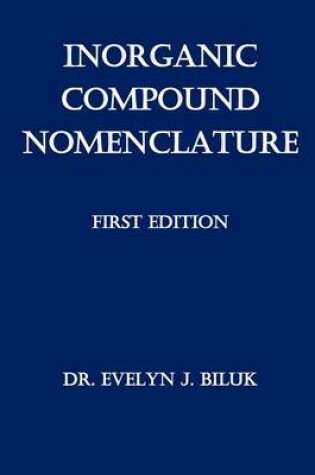 Cover of Inorganic Compound Nomenclature