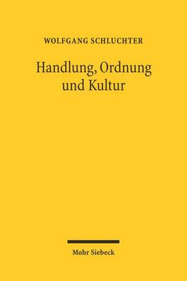 Book cover for Handlung, Ordnung und Kultur