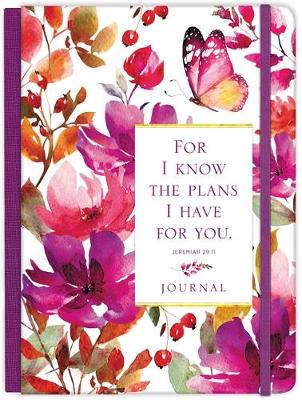 Book cover for For I Know the Plans Hardcover Journal