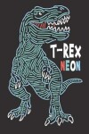 Book cover for T rex neon