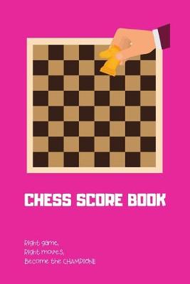 Book cover for Chess Score Book Gift for her