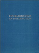 Book cover for Folkloristics