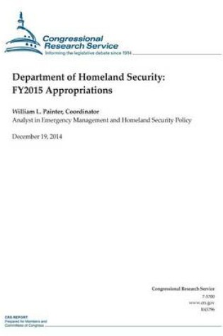 Cover of Department of Homeland Security