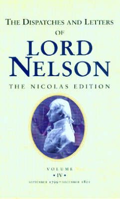 Book cover for Dispatches & Letters (vol.iv) of Lord Nelson