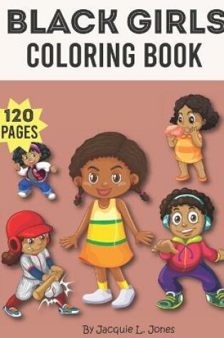 Cover of Black Girls Coloring Book