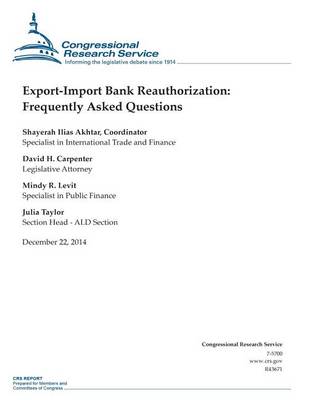 Cover of Export-Import Bank Reauthorization