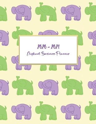 Book cover for 2020-2021 Elephant Business Planner