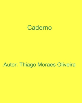 Book cover for Caderno