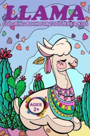 Cover of Llama Coloring Book