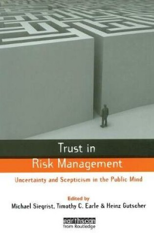 Cover of Trust in Risk Management