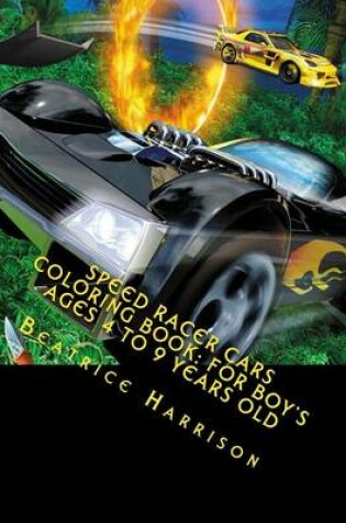 Cover of Speed Racer Cars Coloring Book