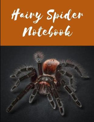 Book cover for Hairy Spider Notebook