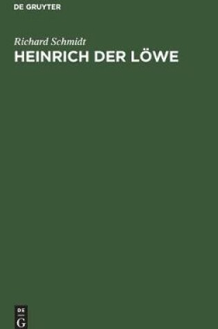 Cover of Heinrich Der Loewe