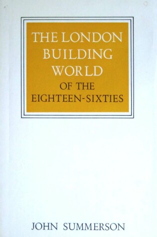 Cover of of the Eighteen-Sixties