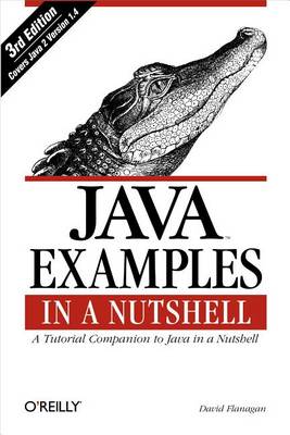 Book cover for Java Examples in a Nutshell