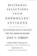 Book cover for Bilingual Selections from Sophocles' Antigone