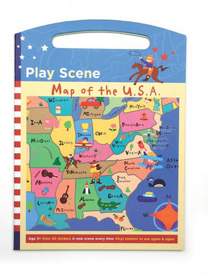 Book cover for Map of USA Play Scene